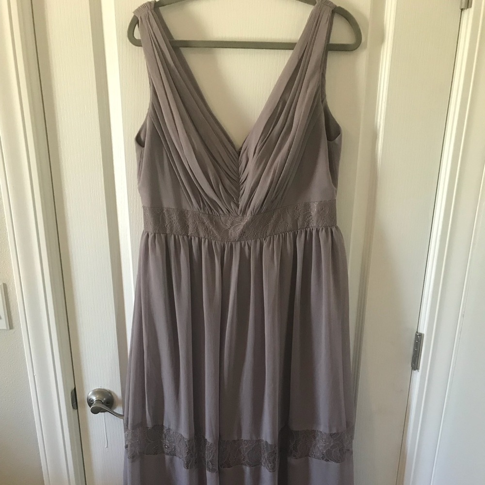 David’s bridal bridesmaid dress